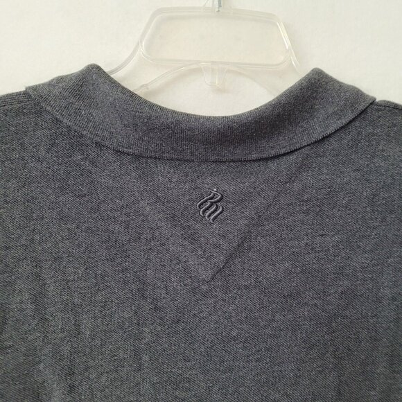 Roca Wear Golf Polo Mens 3XL/XXXL Grey Cotton Preppy Logo‎ Short Sleeve - Picture 9 of 14